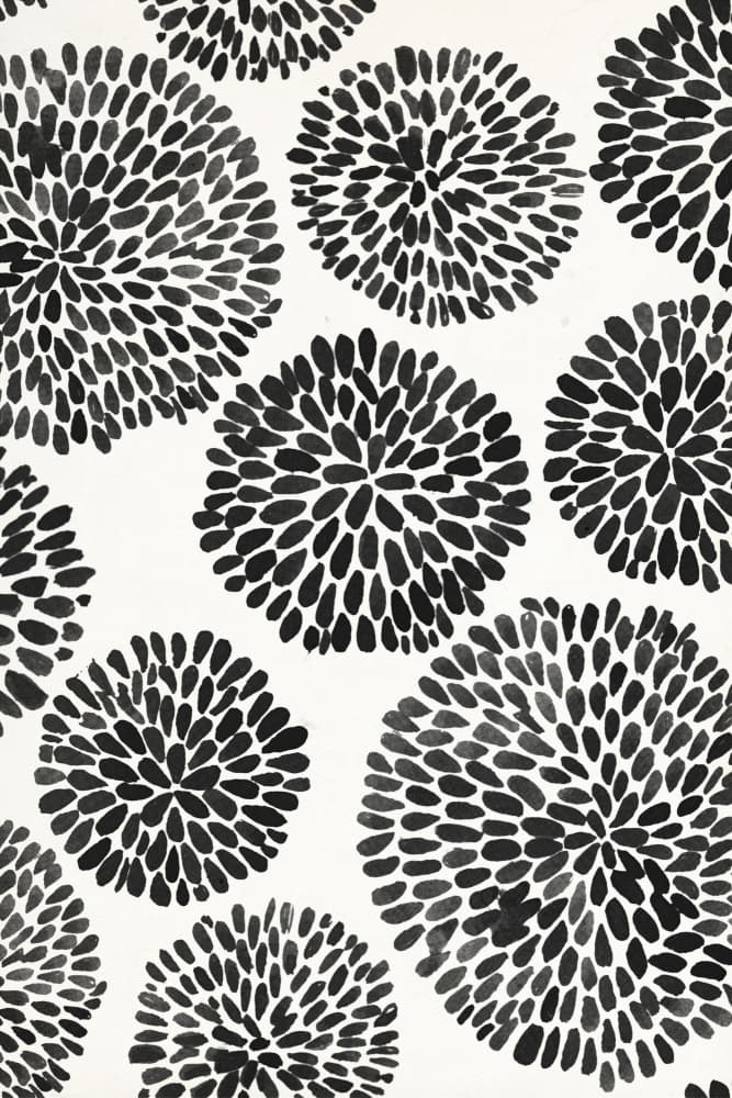 Black Ink Botanicals by Fun Qui — canvas wall art