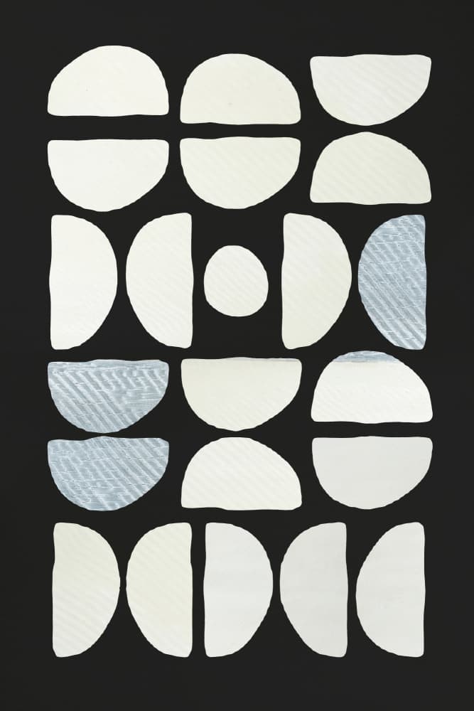 Organic Geometry by cartissi — canvas wall art