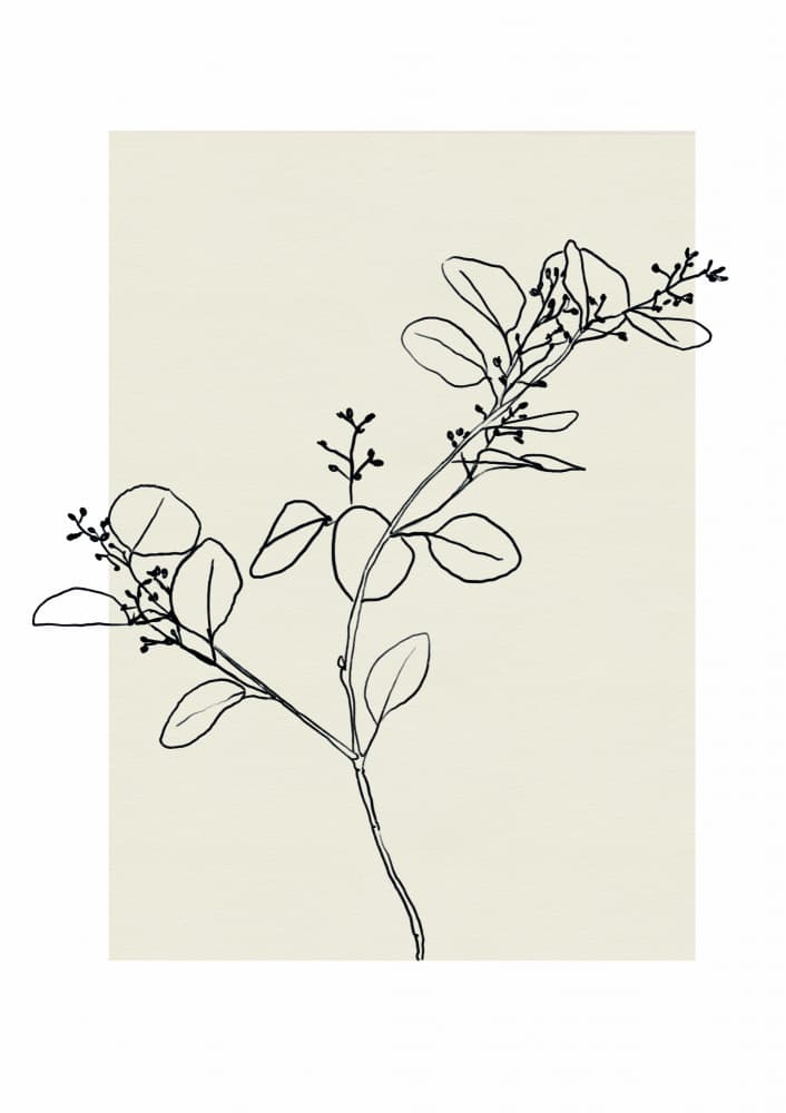 Abstractbotanicsno25 by Treechild — canvas wall art