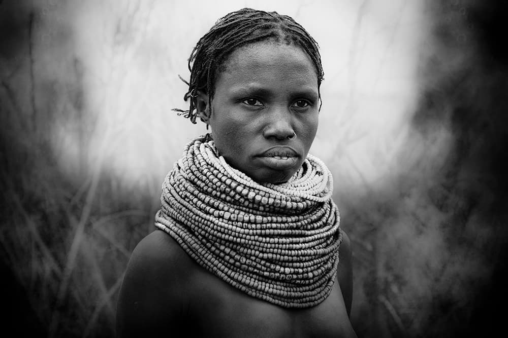 Intense African Gaze by Svetlin Yosifov — canvas wall art