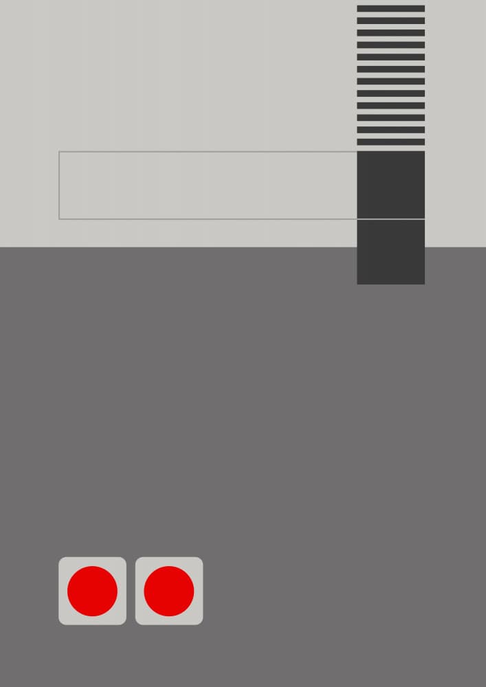 Retro Gaming Console by Robert Farkas — canvas wall art