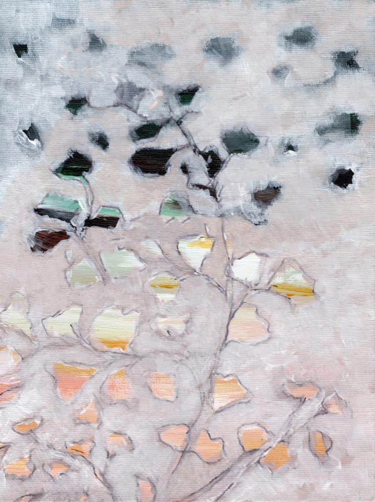 Muted Abstract Botanicals by Nikita Jariwala — canvas wall art
