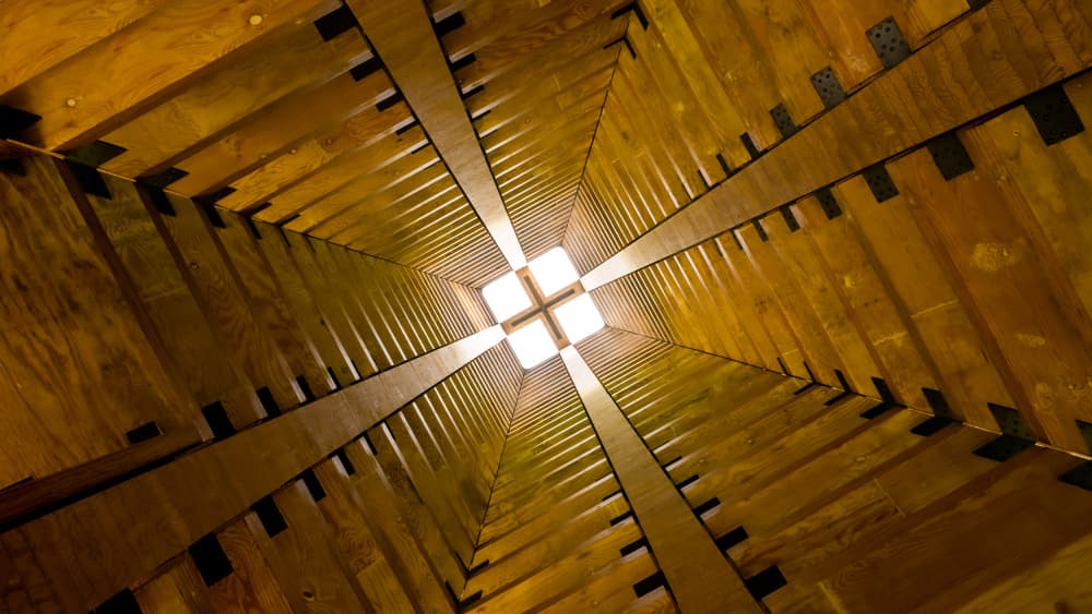 Golden Light Shaft by Markus Auerbach — canvas wall art