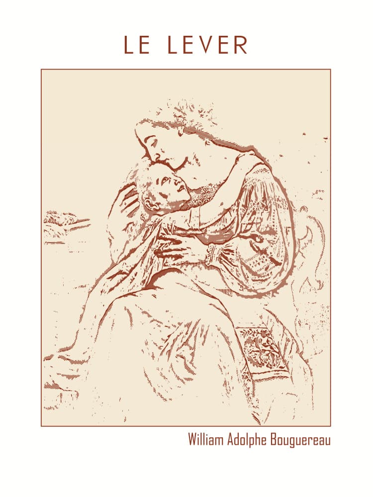 Mother's Tender Embrace by Doa Project — canvas wall art