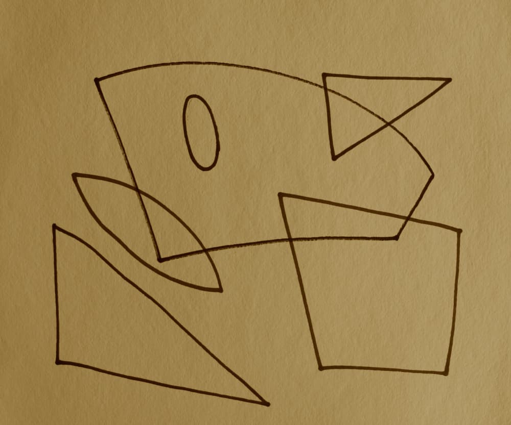 Modern Geometric Design by Santhosh ch — canvas wall art