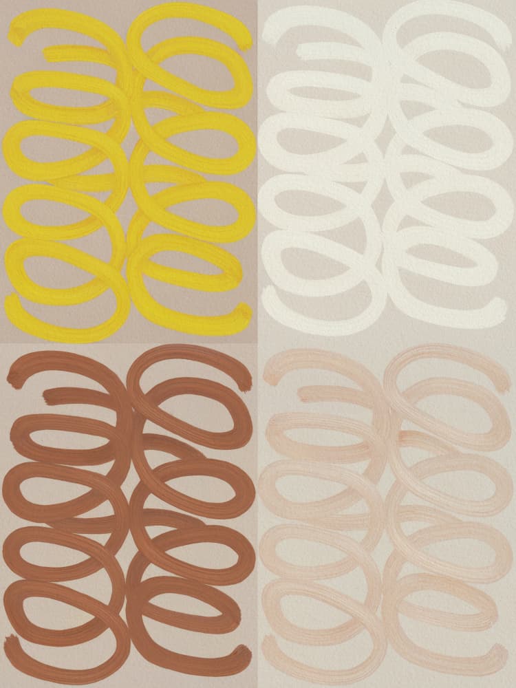 Quadrants of Loops by Andreas Magnusson — canvas wall art