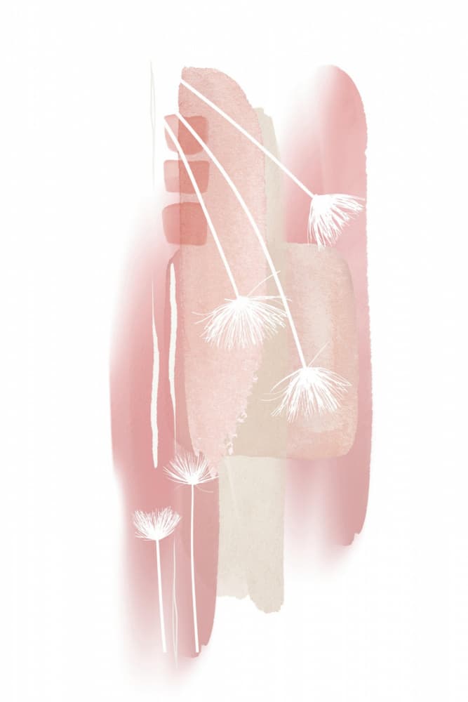 Whispering Dandelion Flow by Sally Ann Moss — canvas wall art