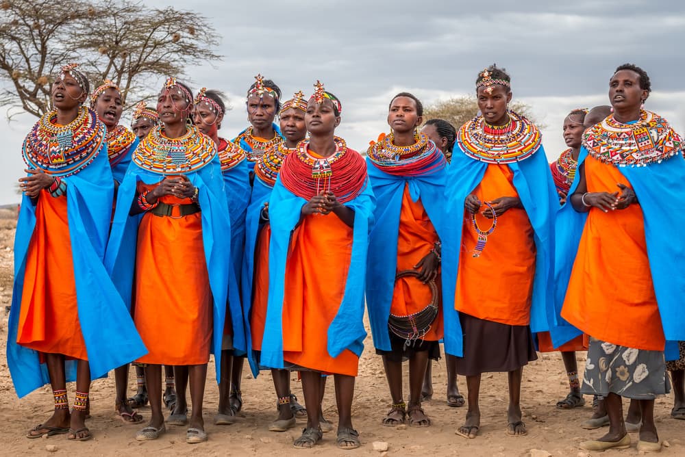 Vibrant African Women Singing by Jeffrey C. Sink — canvas wall art