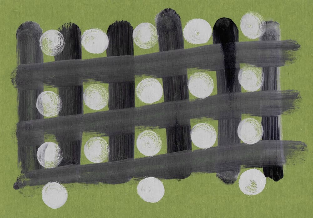 Green Geometric Pattern by Santhosh ch — canvas wall art
