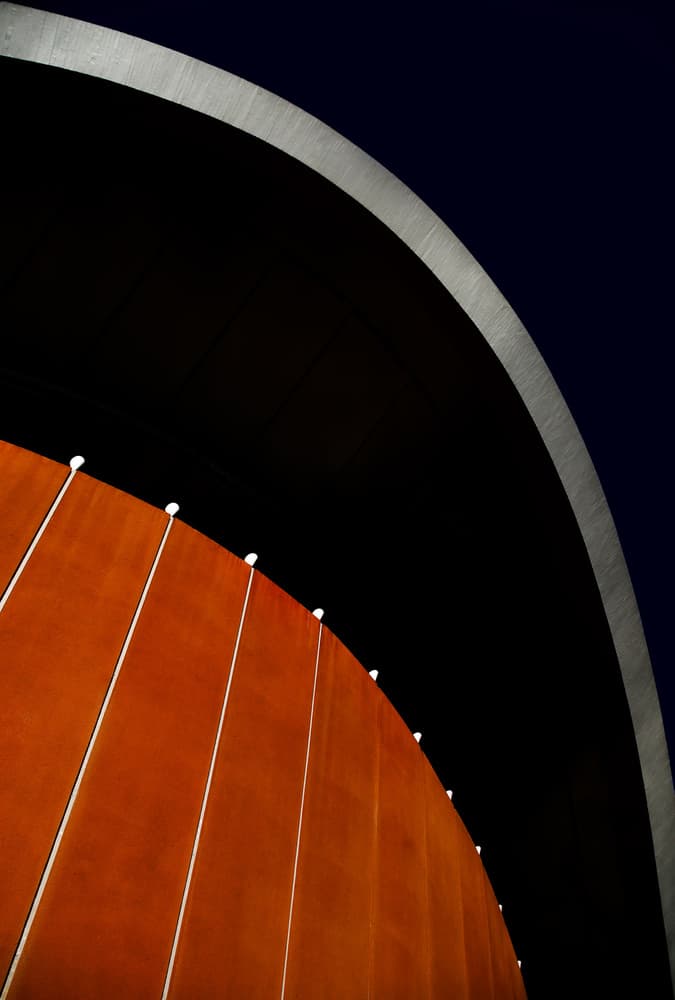 Architectural Curves by Anna Niemiec — canvas wall art