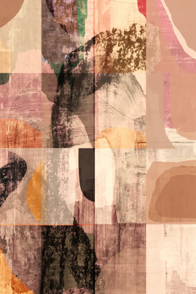 Organic Grid by cartissi — canvas wall art