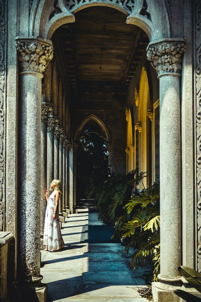 Graceful Corridor Light by Ruslan Bolgov — canvas wall art