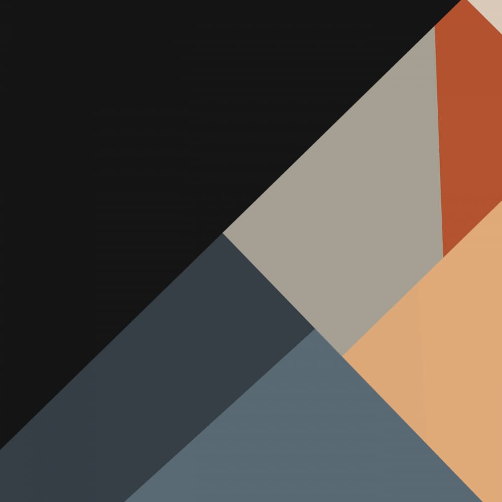 Muted Geometric Abstract by Little Dean — canvas wall art
