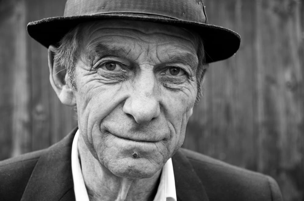 Older Man In Hat by Zoran Toldi (EFIAP AZSF) — canvas wall art