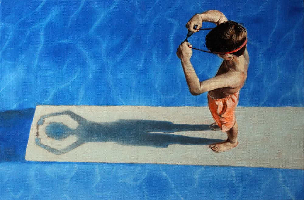 Dive by Duane A. Brown — canvas wall art