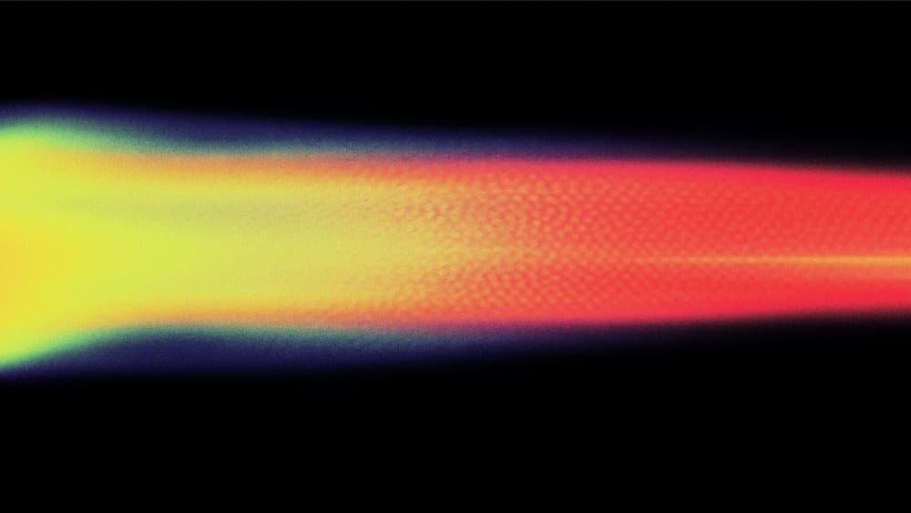Vibrant Energy Stream by Marika Barsrsind β canvas wall art