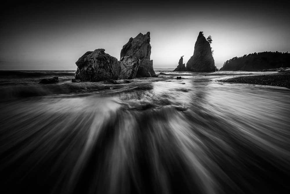 Dramatic Coastal Flow by Lydia Jacobs — canvas wall art