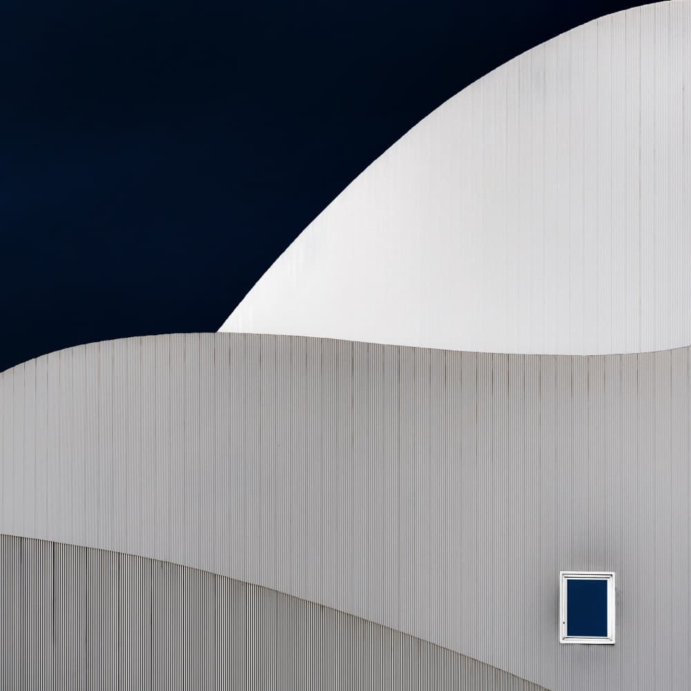 Sleek Modern Architecture by Luc Vangindertael (laGrange) — canvas wall art