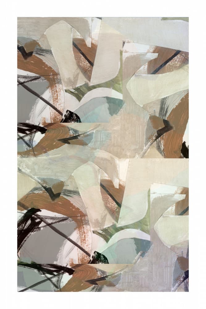 Modern Muted Abstract by cartissi — canvas wall art
