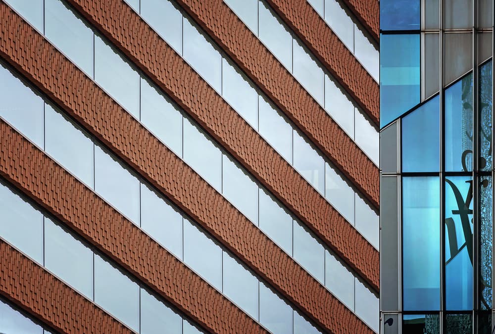 Modern Architectural Angles by Henk van Maastricht — canvas wall art