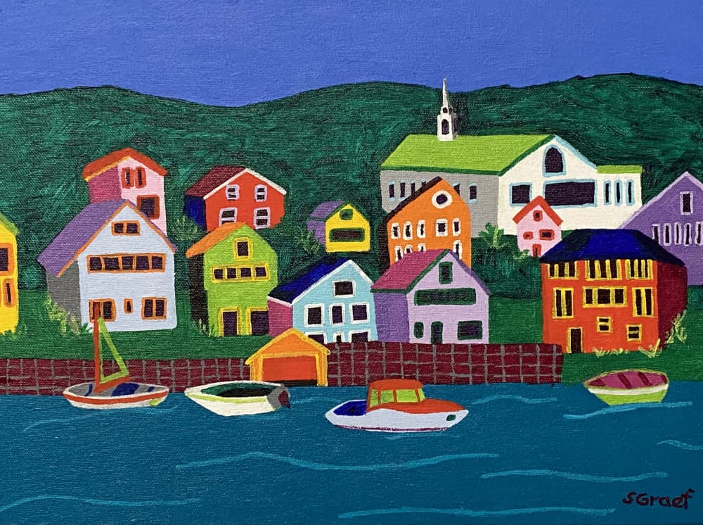 Lake Winnipesaukee by Sue Graef — canvas wall art