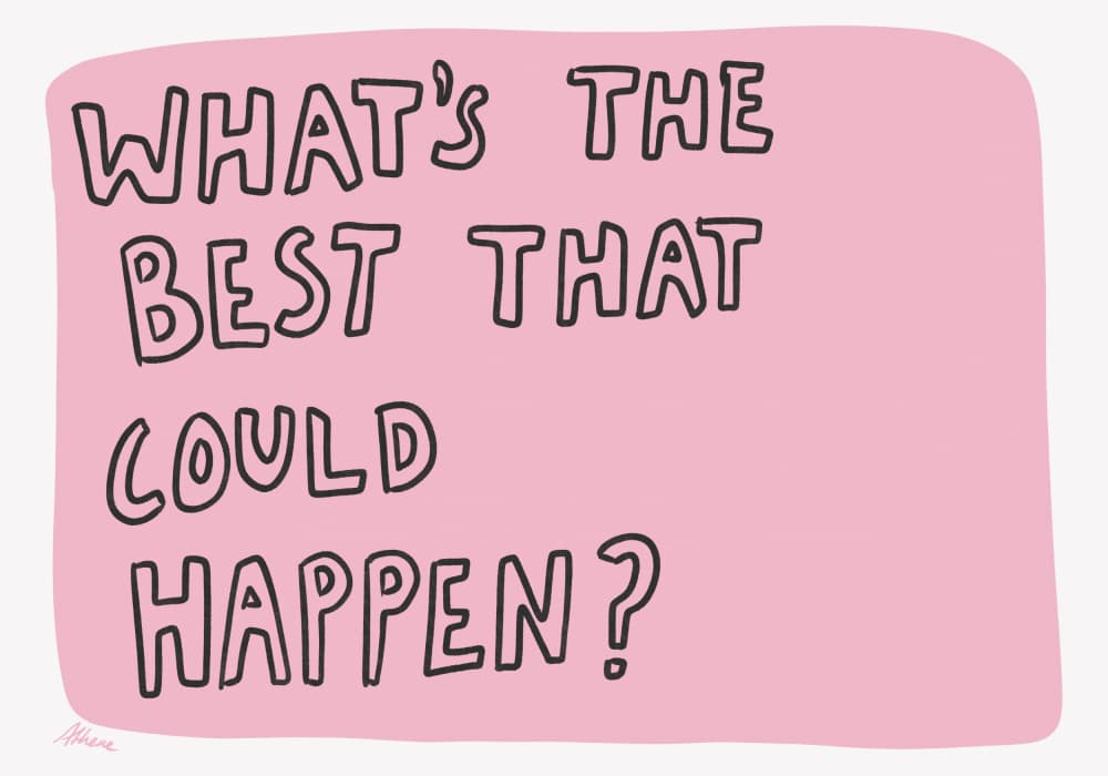 What's The Best Happen by Athene Fritsch — canvas wall art