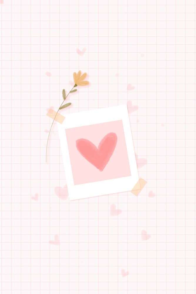 Pink Heart Snapshot by Xuan Thai — canvas wall art
