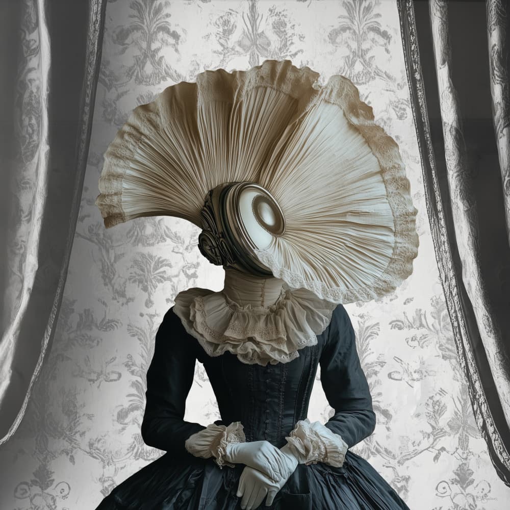 Surreal Victorian Elegance by Sue Skellern — canvas wall art