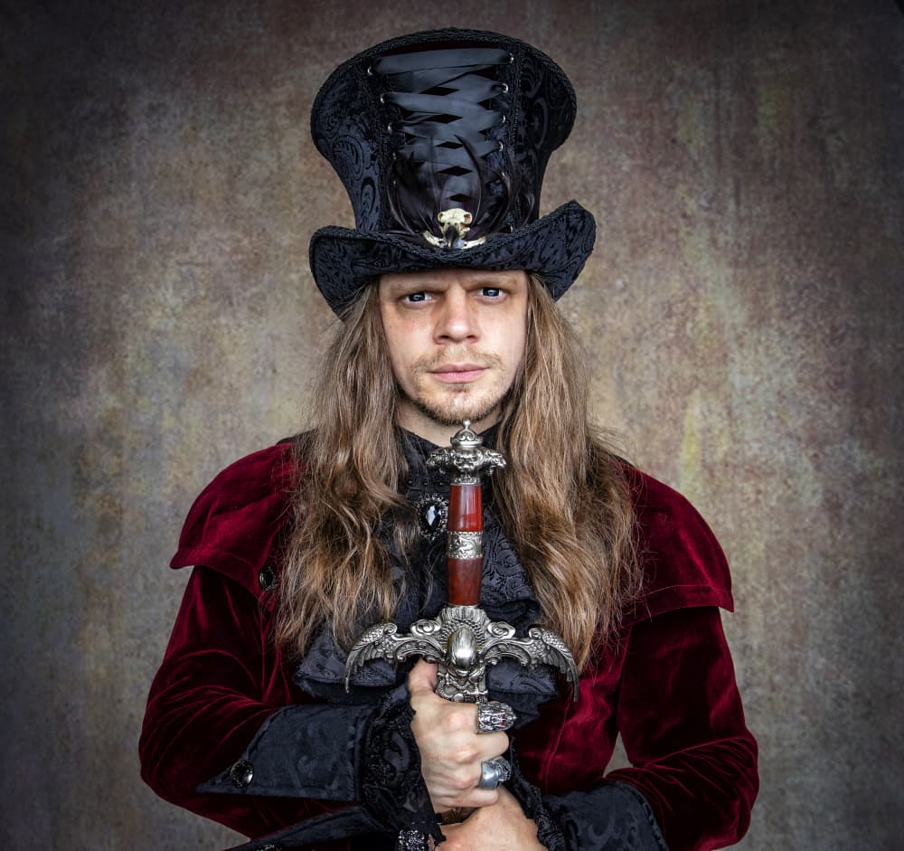 Gothic Gentleman With Sword by Daniel Springgay — canvas wall art