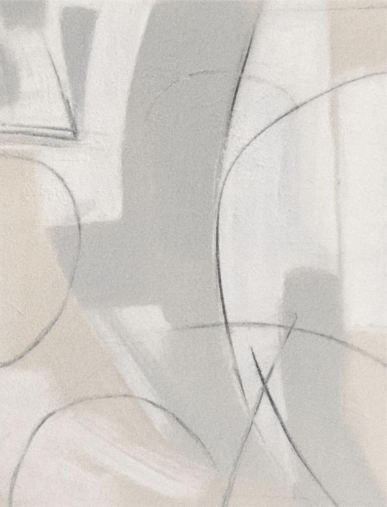 Neutral Abstract Forms by Alma — canvas wall art