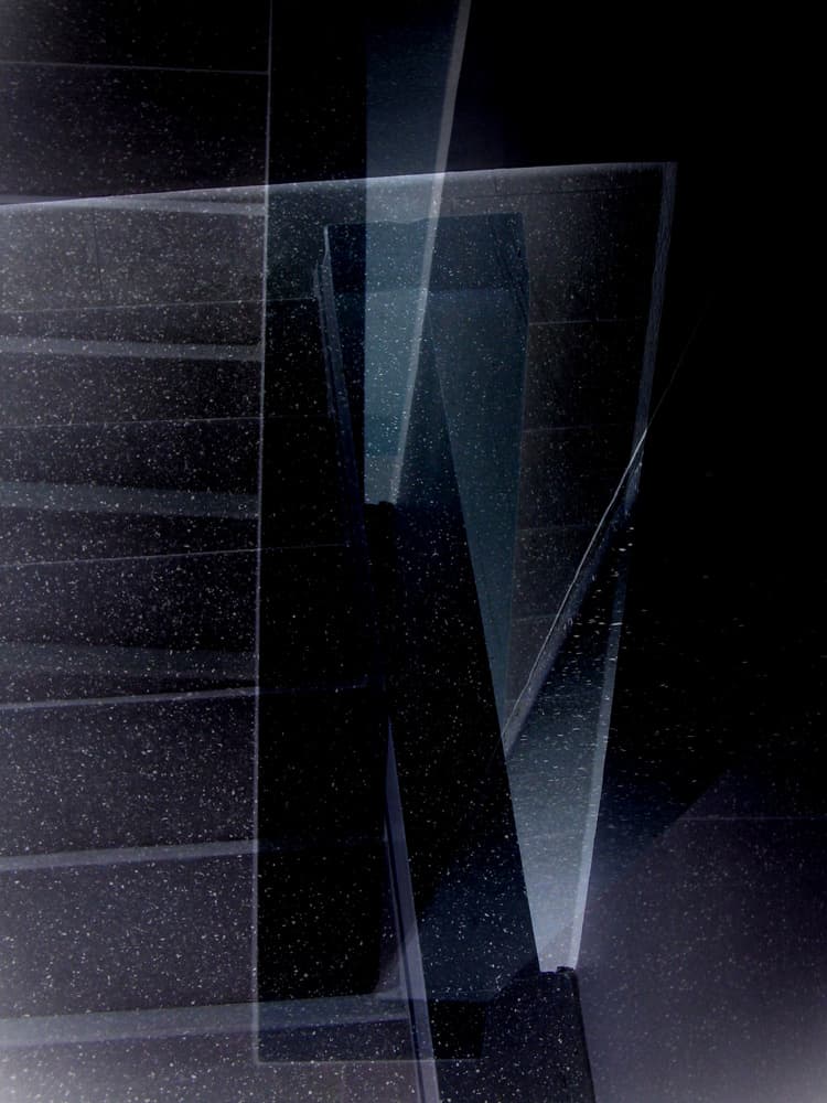 Modern Abstract Staircase by Claudio Boczon — canvas wall art