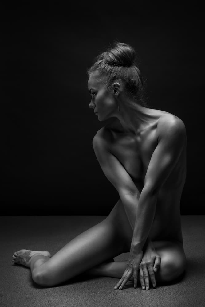 Graceful Nude Form by Anton Belovodchenko — canvas wall art