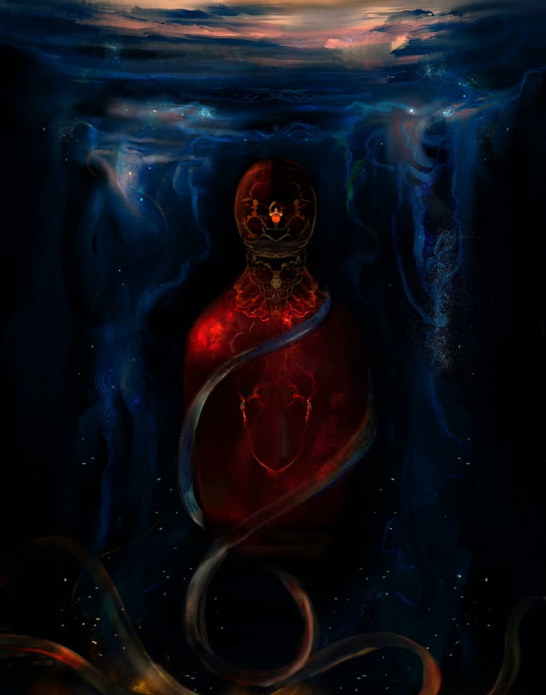 Perfume of the Abyss by Josie George — canvas wall art