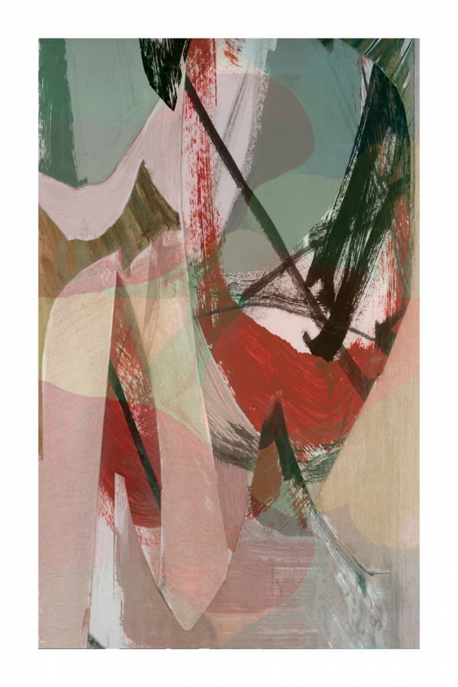 Abstract Brushstroke Harmony by cartissi — canvas wall art