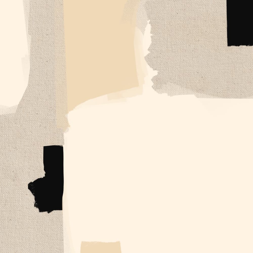 Calm Neutral Textured Abstract by Simona Gocan — canvas wall art