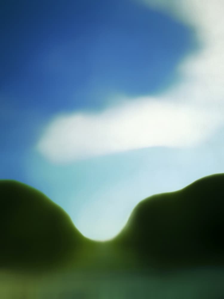 Serene Abstract Landscape by Angelo Cerantola — canvas wall art