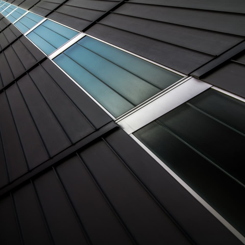 Sleek Geometric Architecture by Gilbert Claes — canvas wall art
