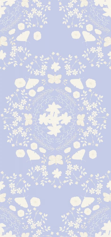 Whimsical Floral Mandala by Aliya Putrus — canvas wall art