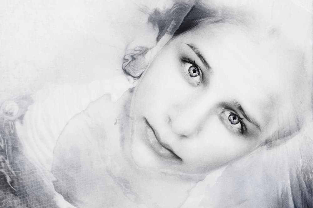 Ethereal Water Portrait by Desislava Ignatova — canvas wall art