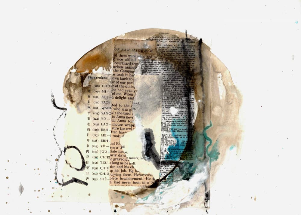 Six Strokes by Deb Chaney — canvas wall art