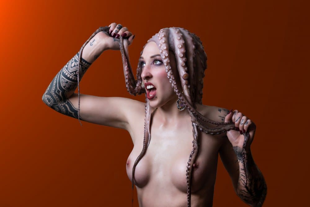 Octopus by Christian Kurz — canvas wall art