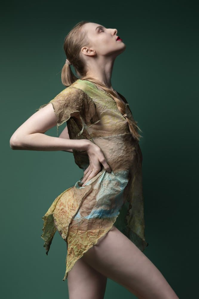 Ethereal Fashion Portrait by Jan Slotboom — canvas wall art