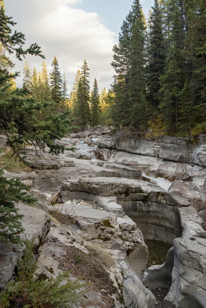 Rocky River Gorge by Lynann Colligan — canvas wall art