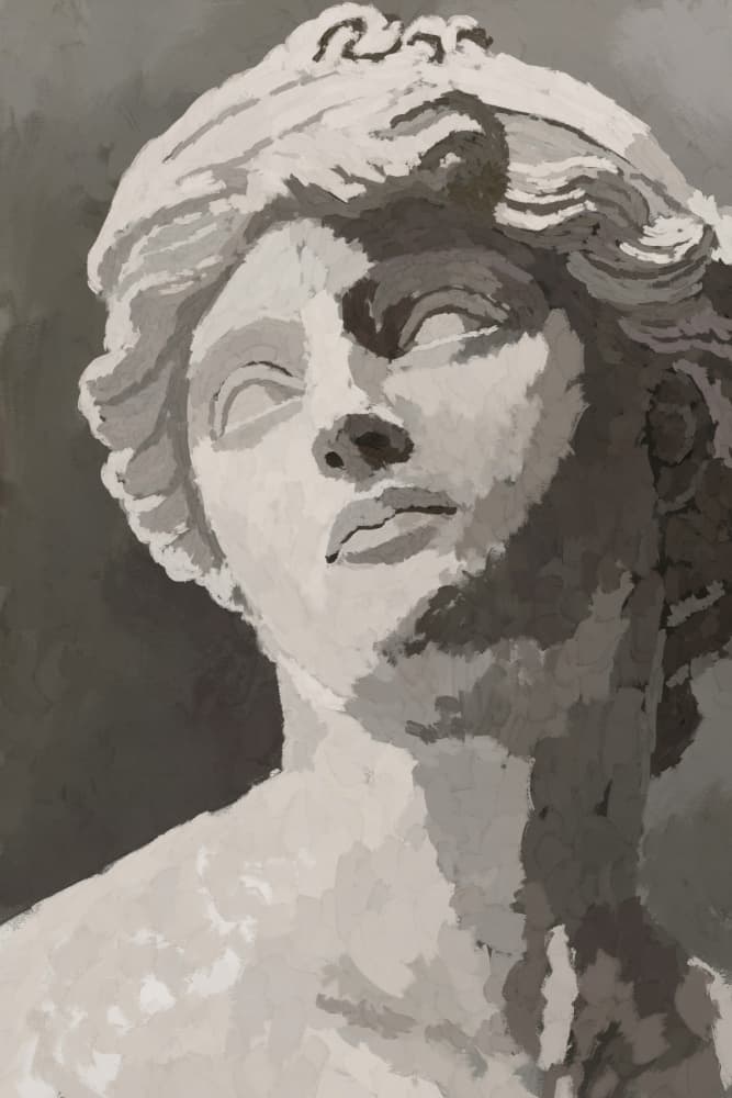 Silent Kouros by Treechild — canvas wall art