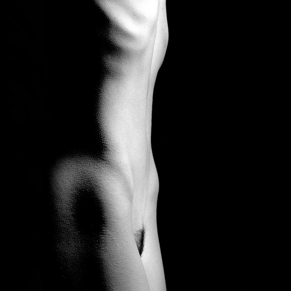 Sensual Female Silhouette by Nana Sousa Dias — canvas wall art