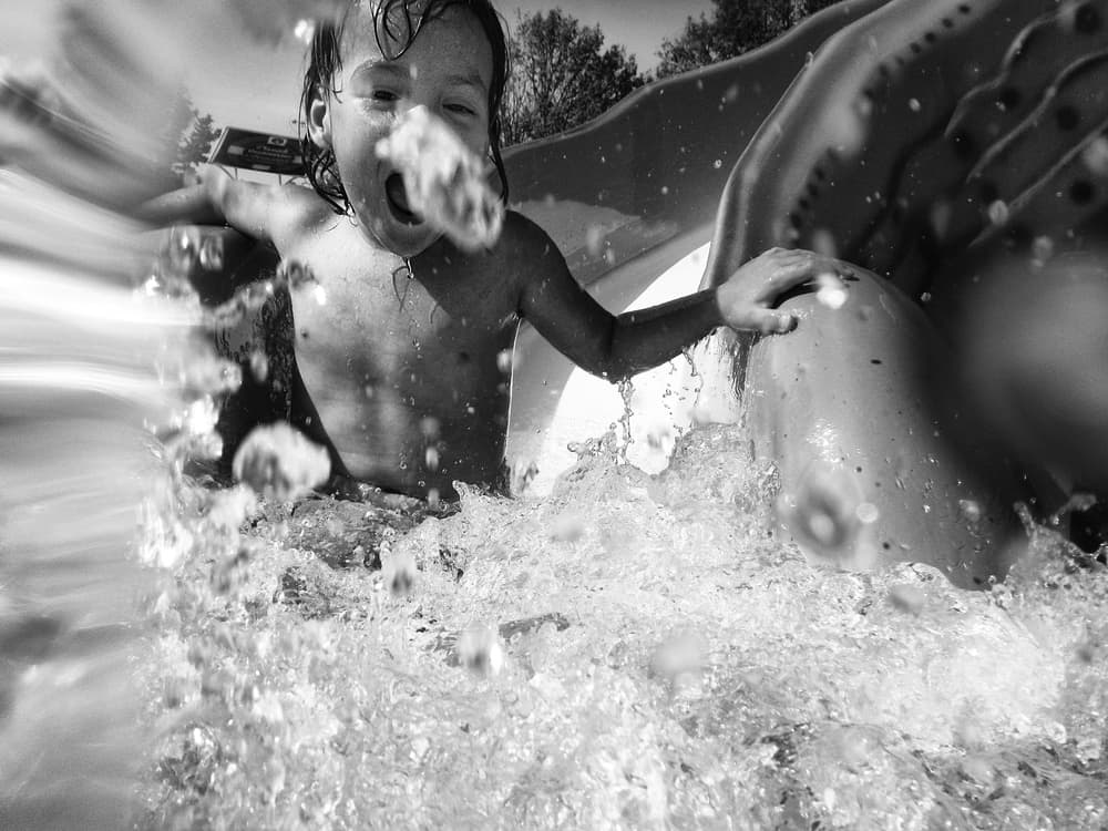 Joyful Water Splash by Pavol Stranak — canvas wall art