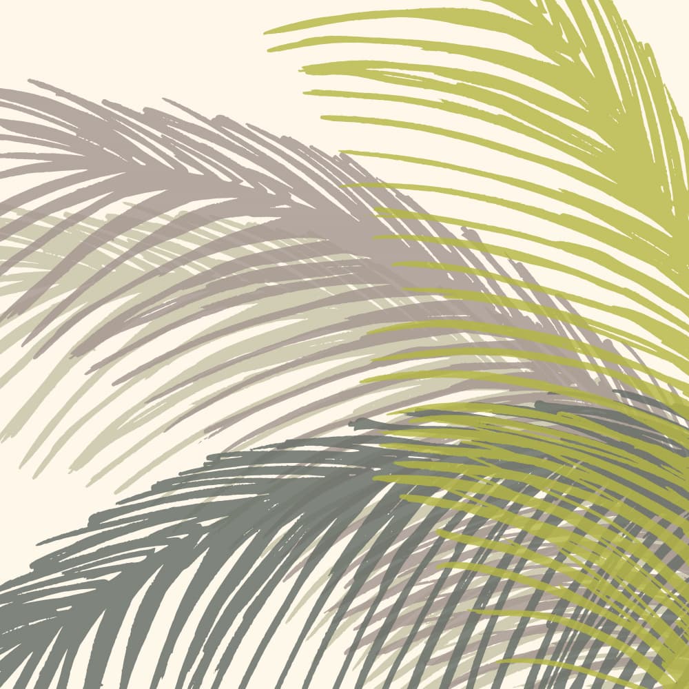 Palm Silhouette 4 by Kristian Gallagher — canvas wall art