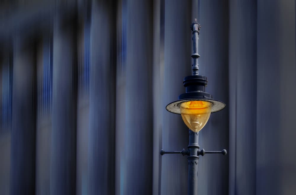 Warm Lamp Glow by Hans-Wolfgang Hawerkamp — canvas wall art