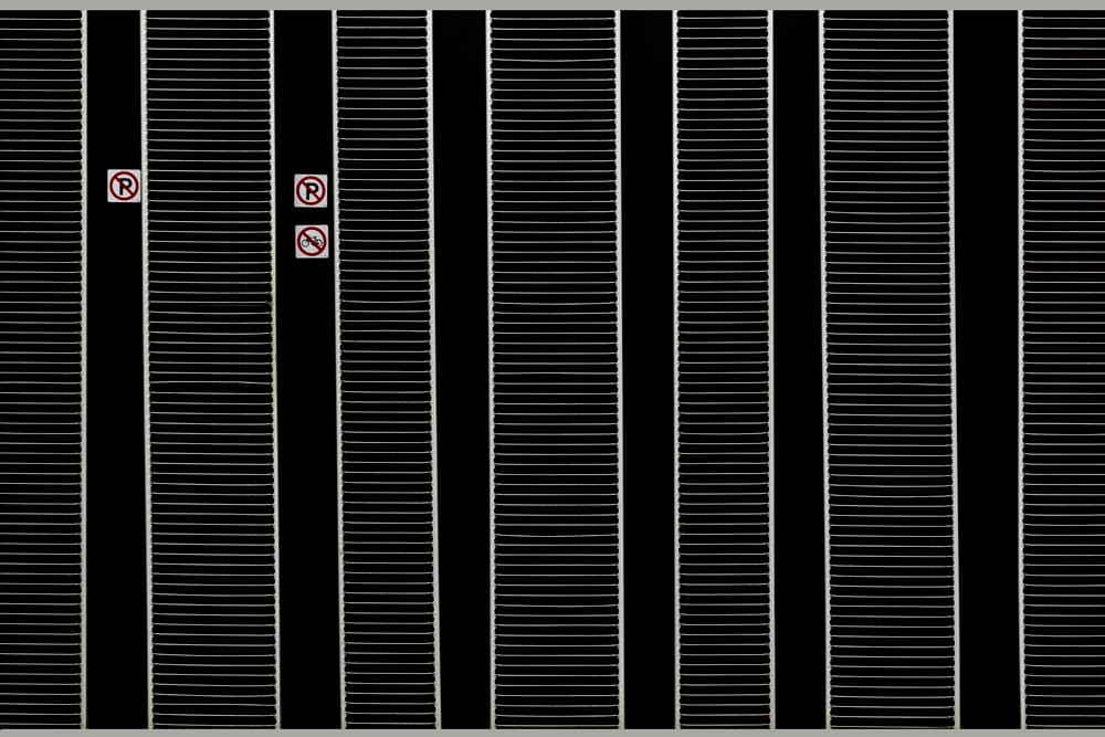 Aerial Parking Lot by Jan Niezen — canvas wall art
