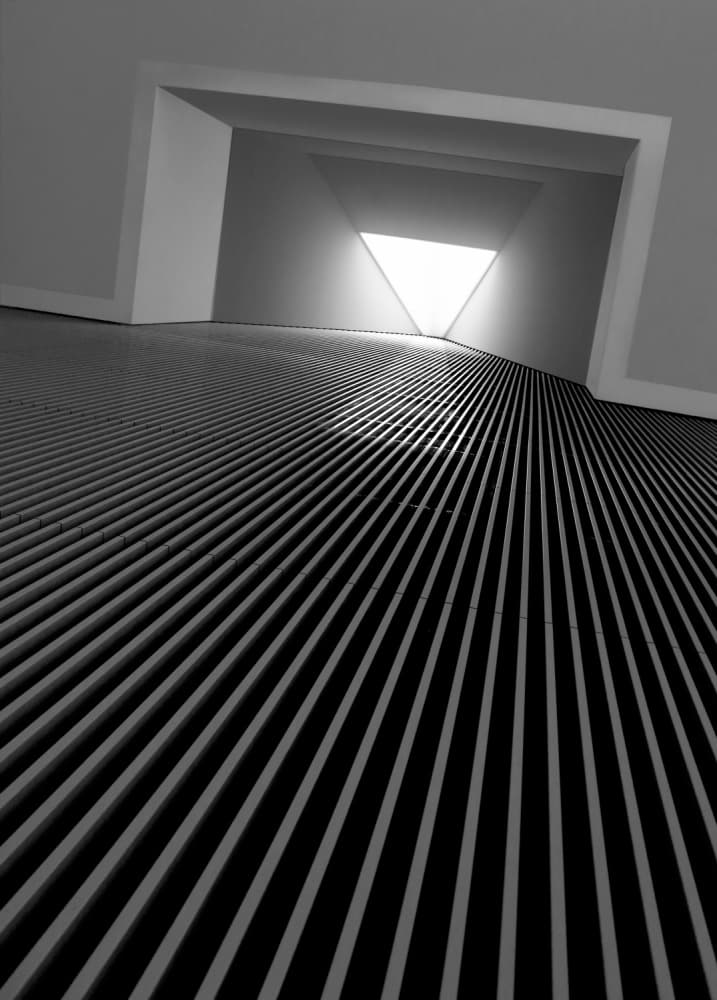 Linear Light Path by Anna Niemiec — canvas wall art